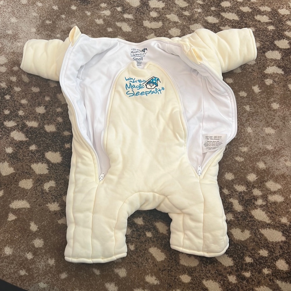 Baby merlins, magic, sleep suit, size small